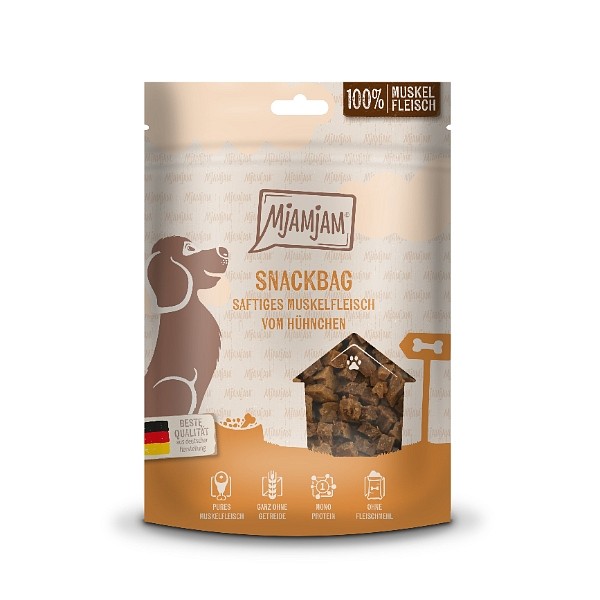 Mjamjam Dog Snackbag Piščanec 100g