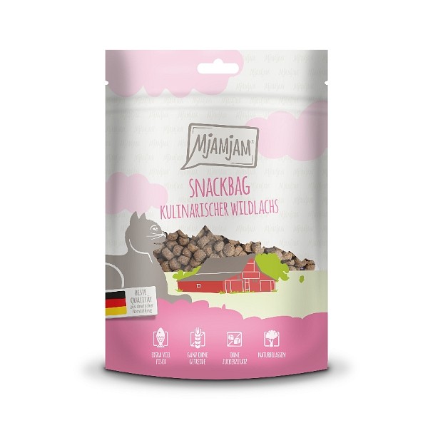 Mjamjam Snackbag Divji losos 125g