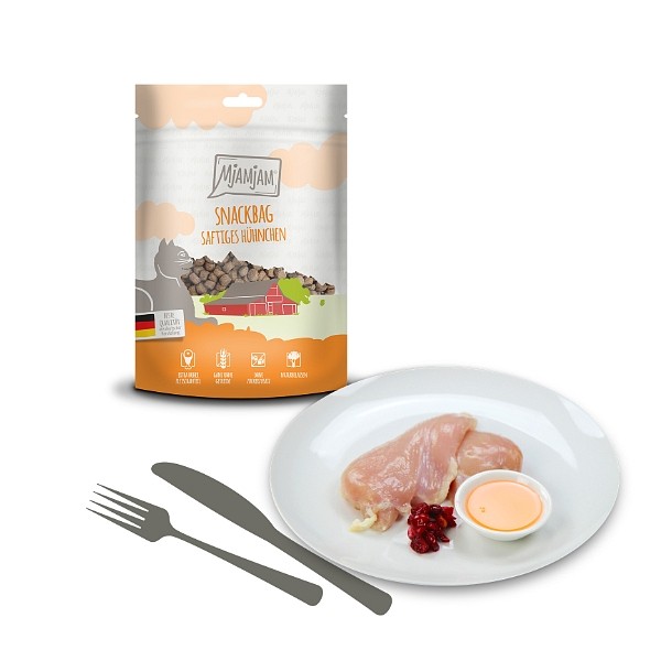 Mjamjam Snackbag Piščanec125g