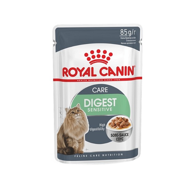 RC paket mokre hrane za odrasle mačke Digest Sensitive 12x85g