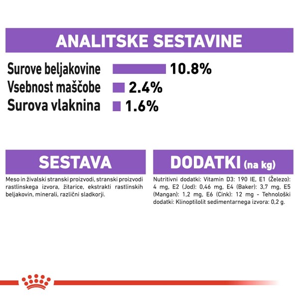 Royal Canin Sterilised pašteta 85g