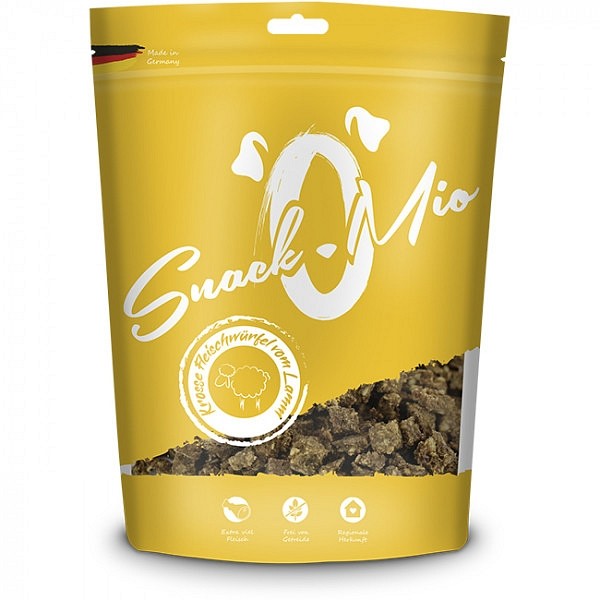 SnackOMio Jagnječje  mesne kocke125g