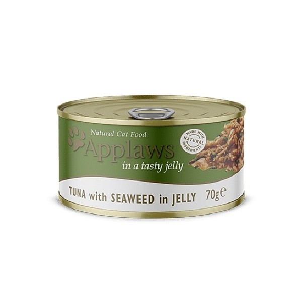 Applaws paket konzerv Jelly Tuna&Seaweed 6 x70g