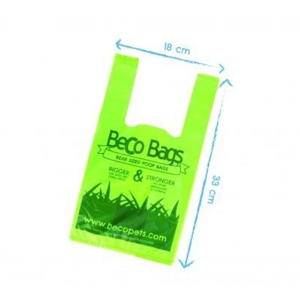 BecoBags biorazgradljive vrečke z ročaji 120 kosov