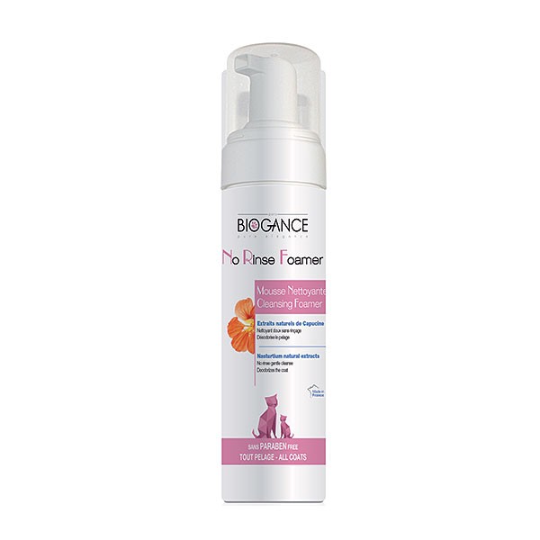 Biogance No Rinse Cat pena 200ml