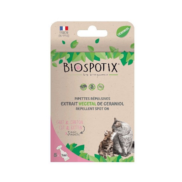 Biospotix Pipete za muce 5x1ml