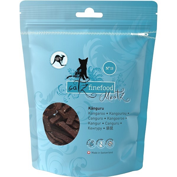 hrustljavi priboljški za mačke Catz Finefood Meatz kenguru