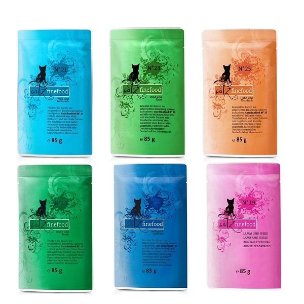 Catz finefood vrečke mešan paket 2 6x85g