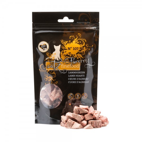 Catz Finefood Purrrrly no 107 Jagnječje srce 35g