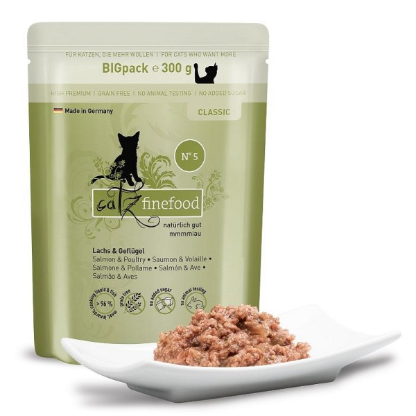 Catz Finefood no. 05 losos in perutnina 300g