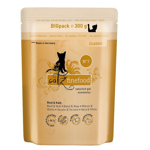 Catz Finefood no. 07 Govedina in teletina 300g