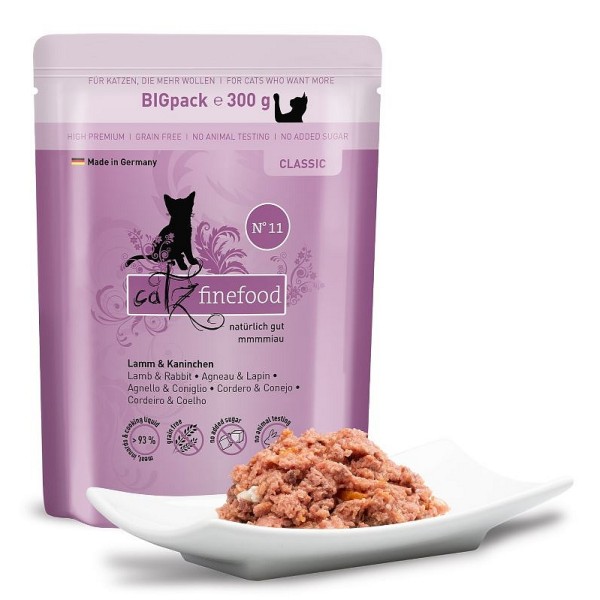 Catz Finefood no.11 jagnjetina in zajec 300g