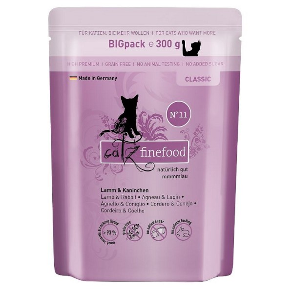 Catz Finefood no.11 jagnjetina in zajec 300g