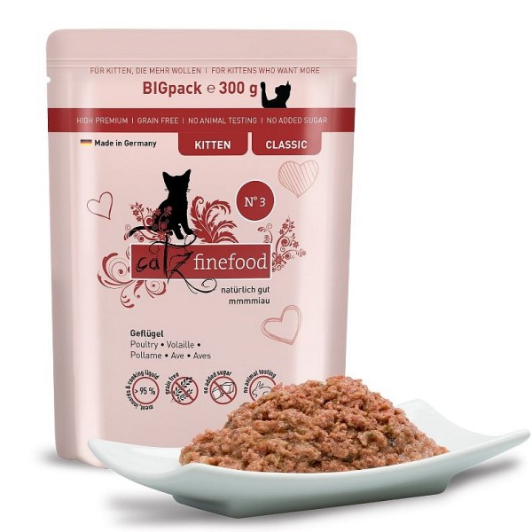 Catz Finefood Kitten no. 03 perutnina 300g