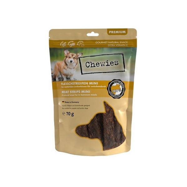 1+1 Chewies mesni trakci MINI Govedina 2x70g