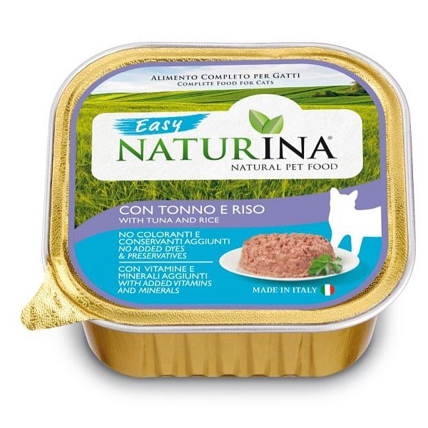 Naturina Easy pašteta s tuno in rižem100g