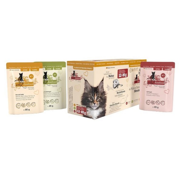 Catz Finefood Kitten Multipack 1 12x85g