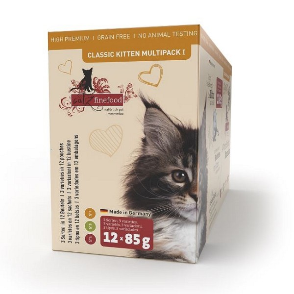 Catz Finefood Kitten Multipack 1 12x85g