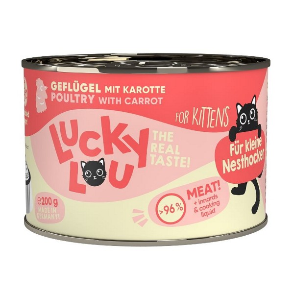 Lucky Lou LS Kitten Perutnina 200g