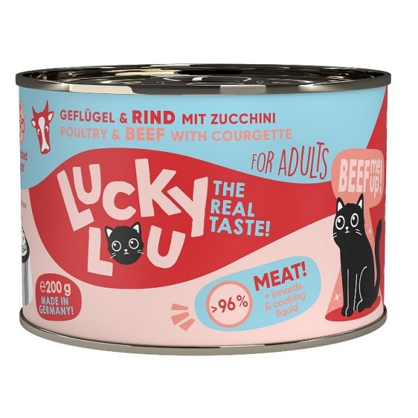 Lucky Lou LS Adult Perutnina in govedina 200g