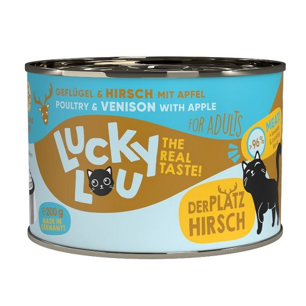 Lucky Lou LS Adult Perutnina in jelen 200g