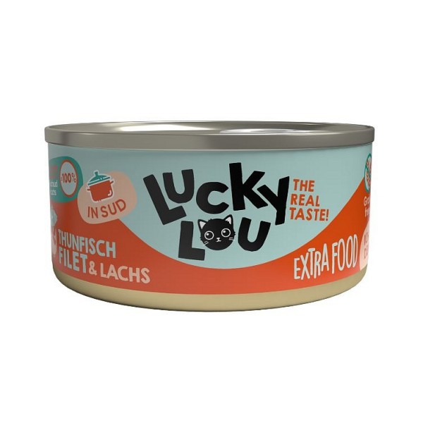 Lucky Lou EF tuna in losos v juhi 70g