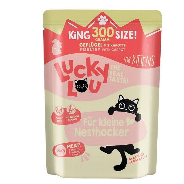 Lucky Lou LS Kitten Perutnina 300g