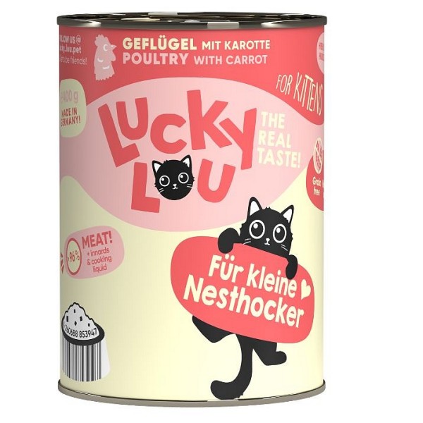 Lucky Lou Kitten Perutnina 400g