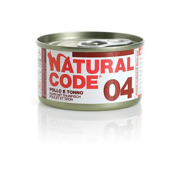 Natural Code 04 Piščanec in tuna 85g