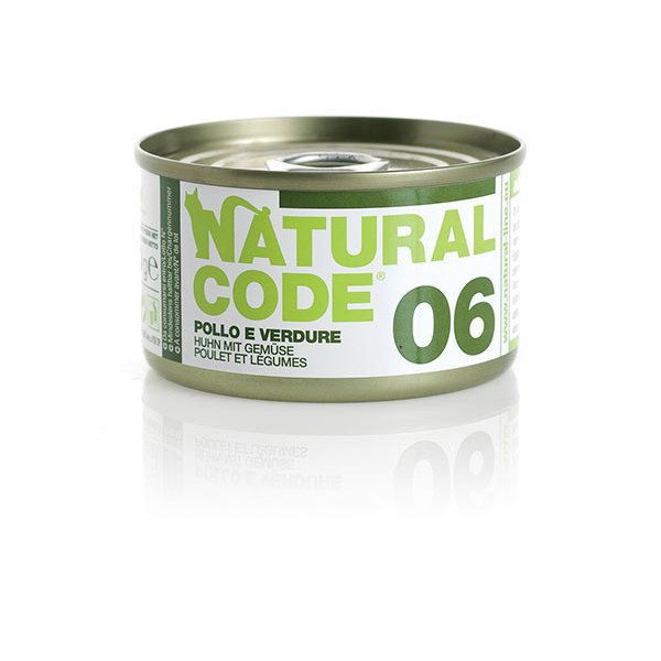 Natural Code 06 Piščanec in zelenjava 85g