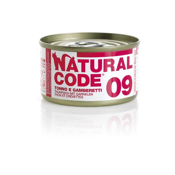 Natural Code 09 Tuna in kozice 85g