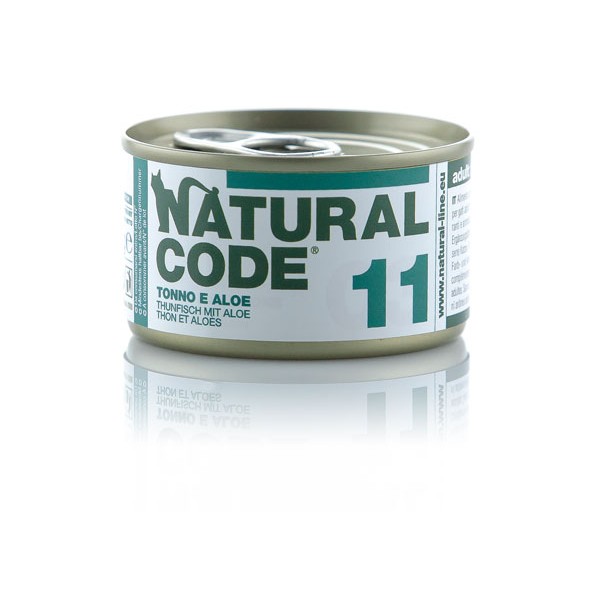 Natural Code 11 Tuna in aloja 85g