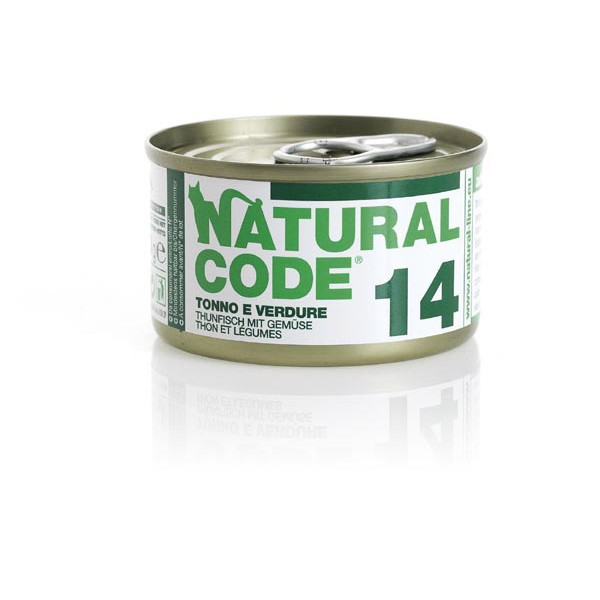 Natural Code 14 Tuna in zelenjava 85g