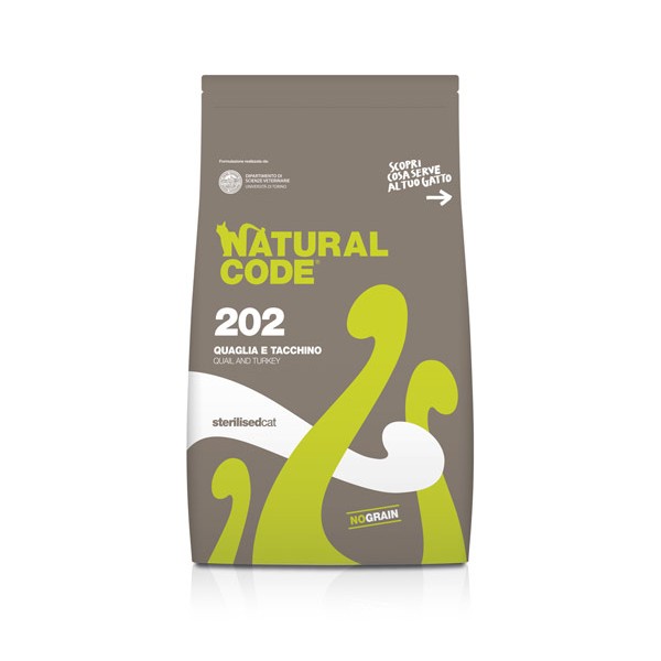 Natural Code 202 Sterilised Prepelica in puran