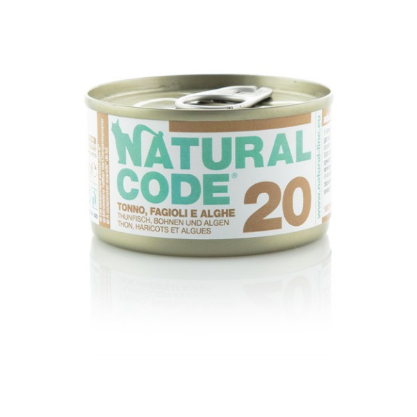 Natural Code 20 Tuna, stročnice in morske alge 85g
