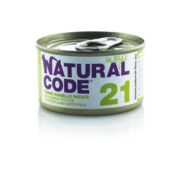 Natural Code 21 Tuna, jagnjetina in krompir v želeju 85g