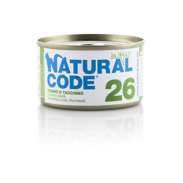 Natural Code 26 Tuna in puran v želeju 85g