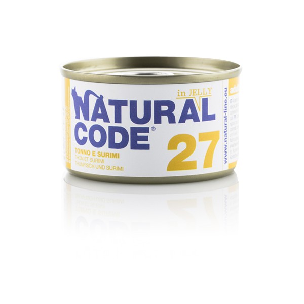 Natural Code 27 Tuna in surimi v želeju 85g