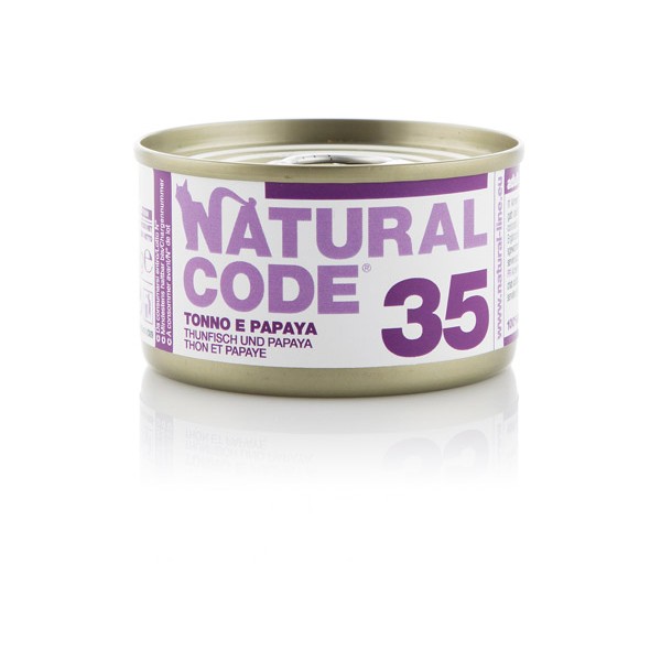 Natural Code 35 Tuna in papaja 85g