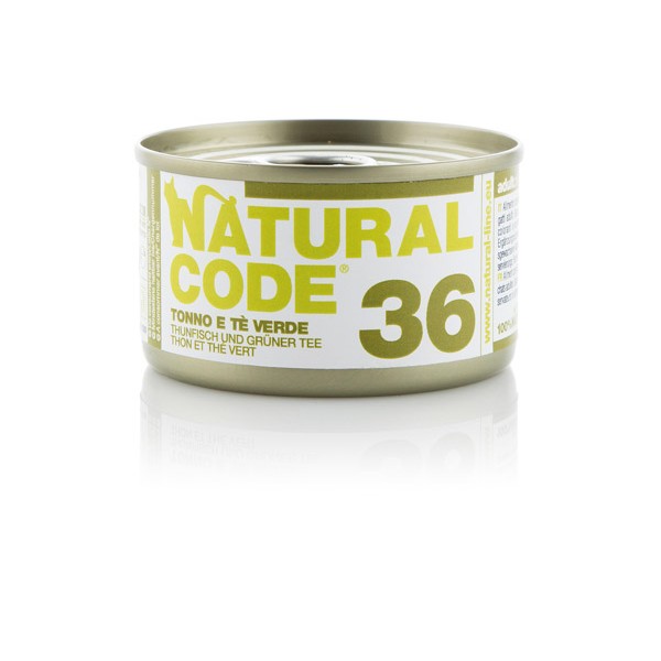 Natural Code 36 Tuna in zeleni čaj 85g