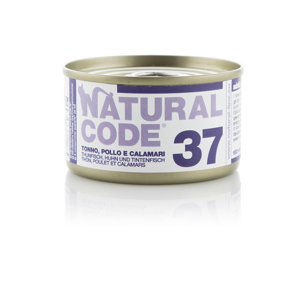 Natural Code 37 Tuna, piščanec in lignji 85g