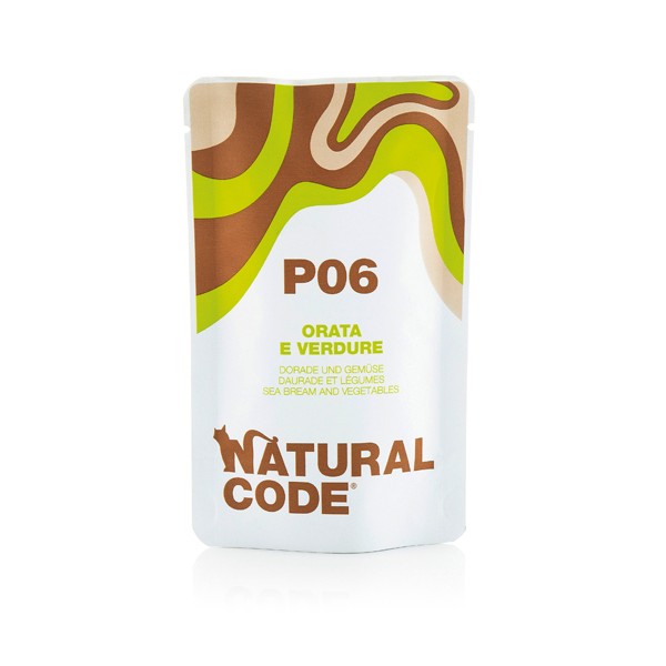 Natural Code P06 Orada in zelenjava 70g