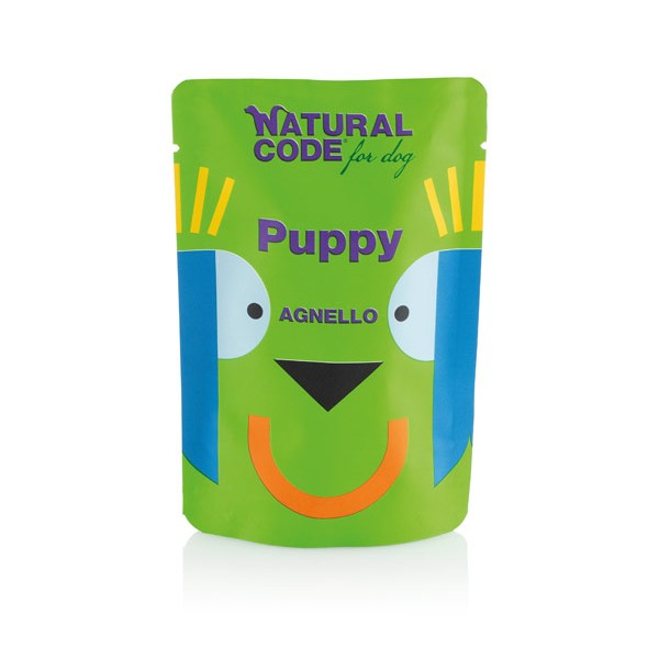 Natural Code za pse Puppy vrečka Jagnjetina 100g