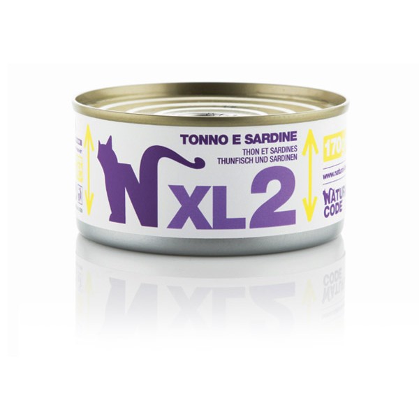 Natural Code XL2 Tuna in sardine 170g