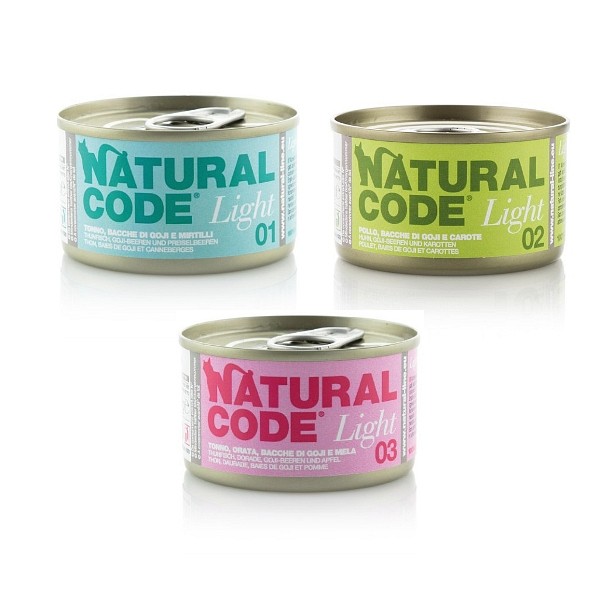 Natural Code mešan Light paket 6x85g