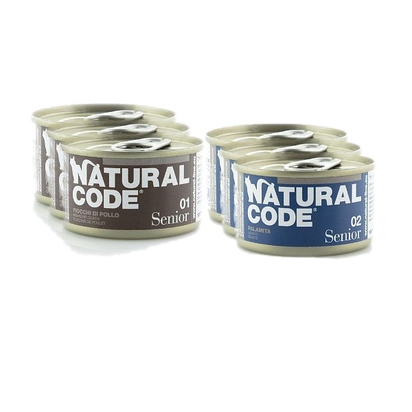 Natural Code Mešan paket Senior 6x85g