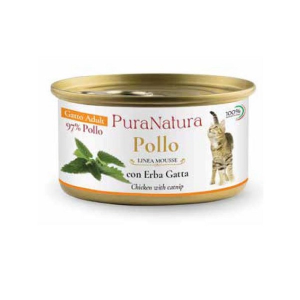 Pura Natura Piščanec z meto 85g