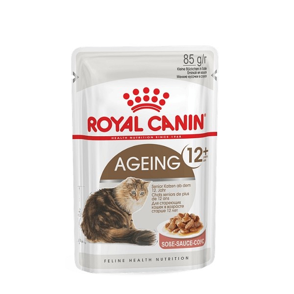 RC paket mokre hrane za odrasle mačke Ageing+12 12x85g