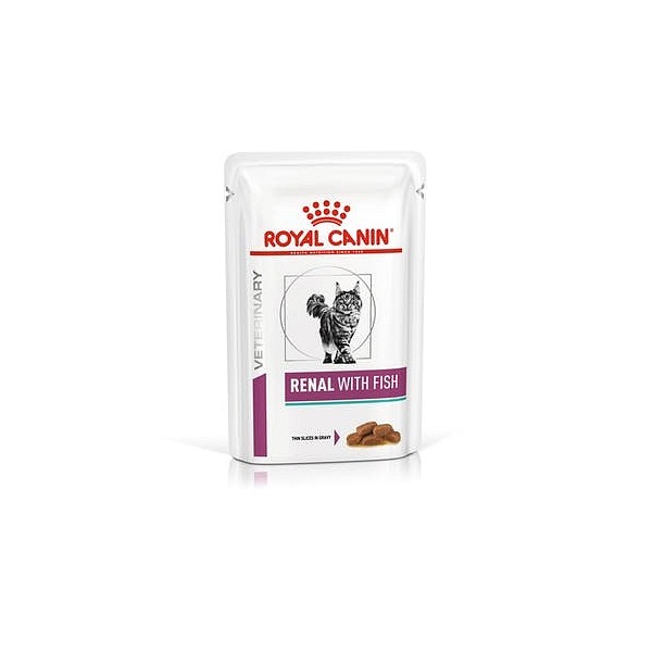 RC Veterinary Diet Cat Renal vrečka Riba 12x85g