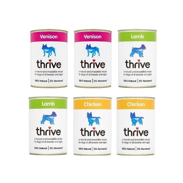 Thrive paket za pse 6x400g